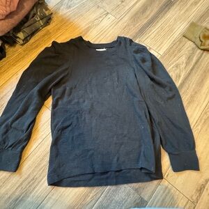 Madewell Women's Black Long Sleeve Tee